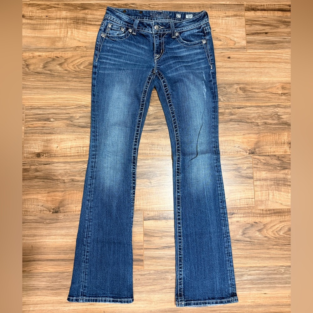 Miss Me Dark Blue Flare Jeans